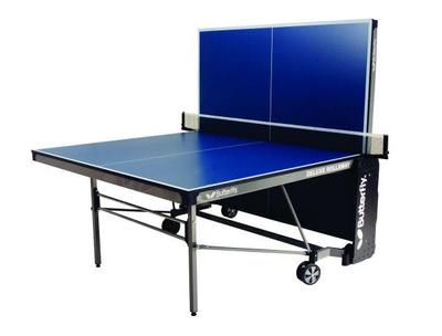 Butterfly Deluxe 19mm Indoor Table Tennis Table - Blue - main image